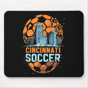Cincinnati Soccer City Siluett Cool Cincy 513 Musmatta