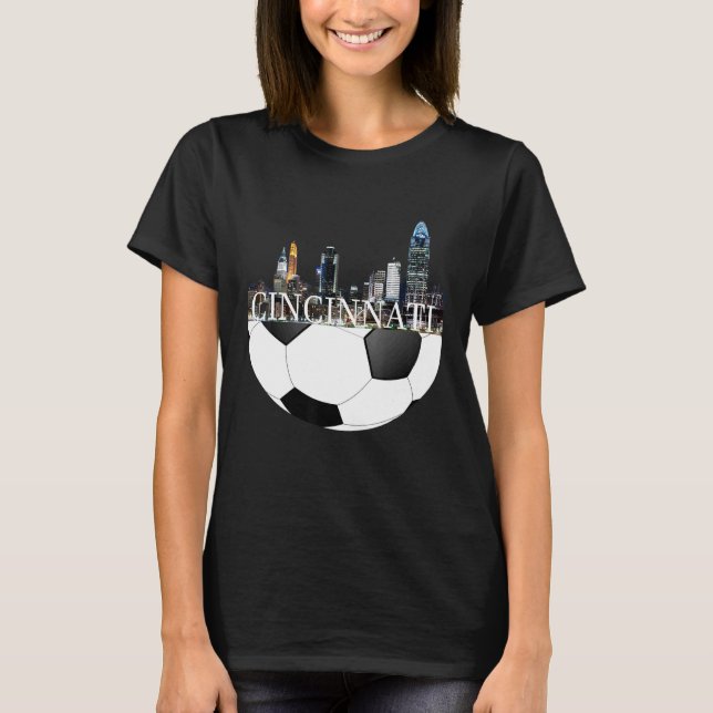 Cincinnati Soccer T Shirt (Framsida)