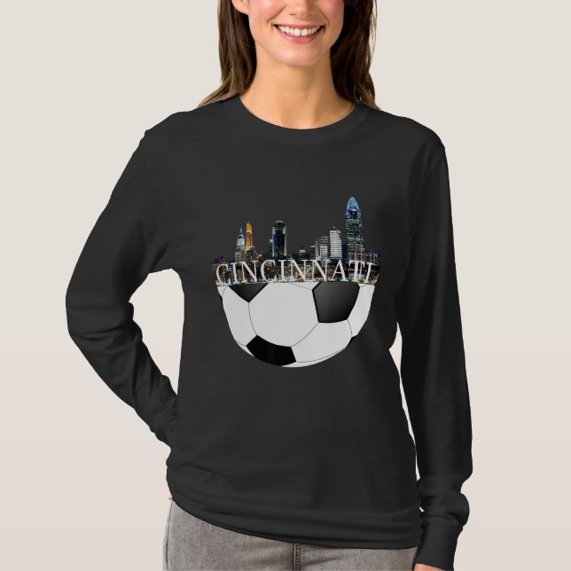 Cincinnati Soccer T Shirt (Framsida)