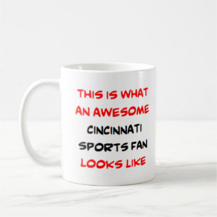 cincinnati sportfantast, fantastisk kaffemugg