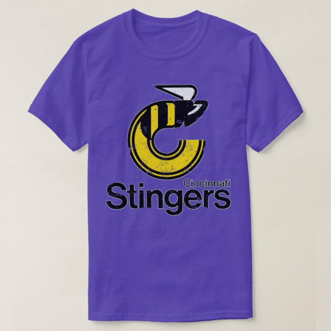 Cincinnati Stingers T Shirt (Design framsida)