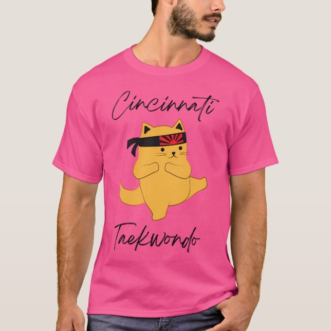 Cincinnati Taekwondo T Shirt (Framsida)