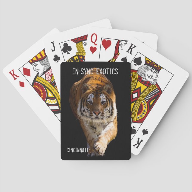 Cincinnati Tiger - Casinokort (Baksidan)