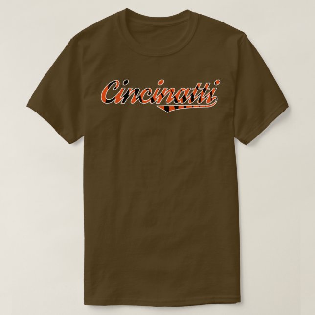 Cincinnati True Stripes T Shirt (Design framsida)