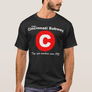 Cincinnati tunnelbananT-tröja (svarten) Tee