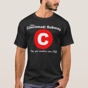 Cincinnati tunnelbananT-tröja (svarten) Tee