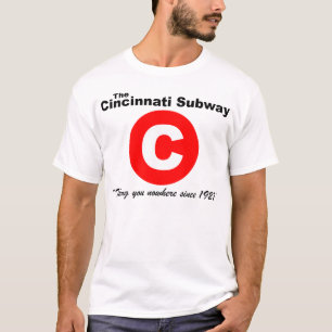 Cincinnati tunnelbananT-tröja (vit) Tee