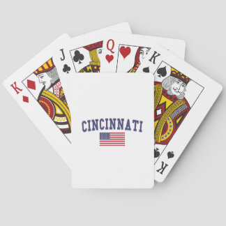 Cincinnati US Flagga Kortlek