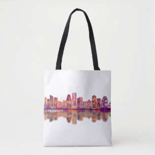 Cincinnati USA Skyline Tygkasse