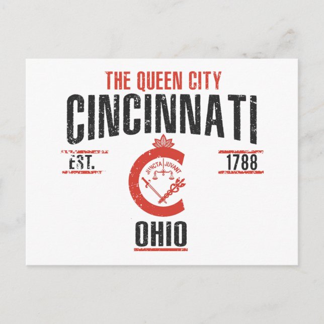 Cincinnati Vykort (Framsida)
