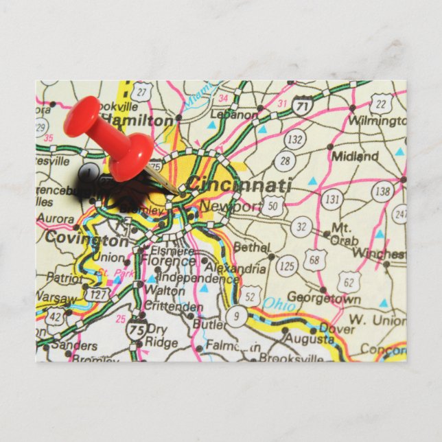 Cincinnati Vykort (Framsida)