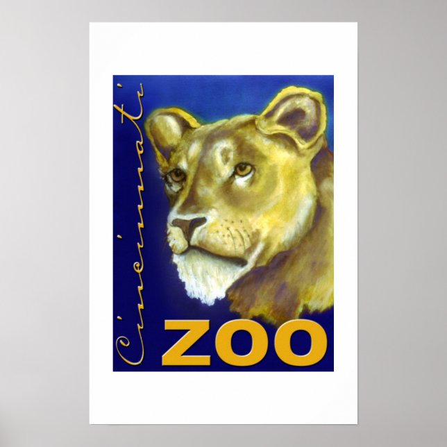 Cincinnati Zoo Poster (Framsidan)