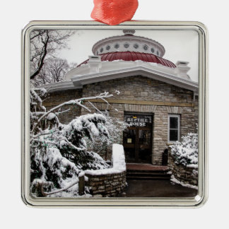 Cincinnati zoos hus för reptil julgransprydnad metall