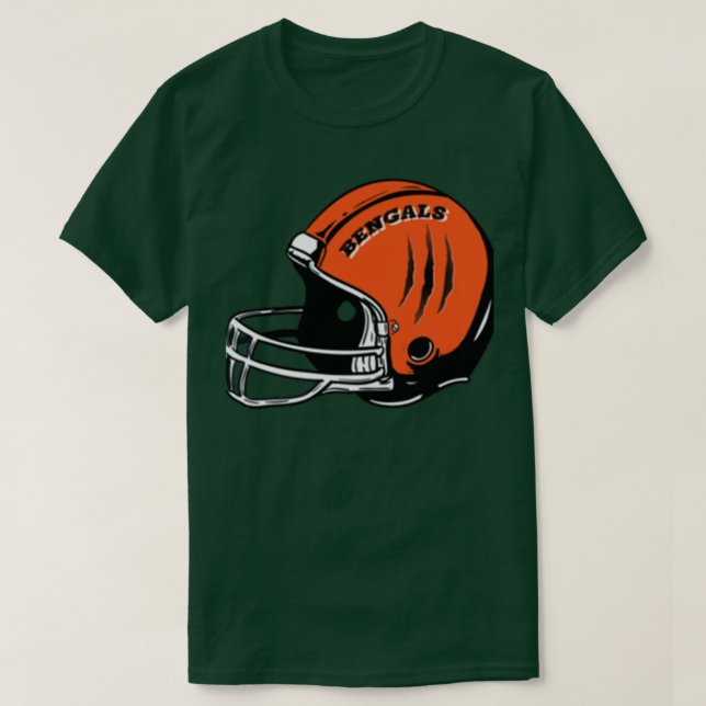 CincinnatiBengalsHelmet T Shirt (Design framsida)