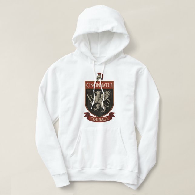 Cincinnatus-hoodie Hoodie (Design framsida)