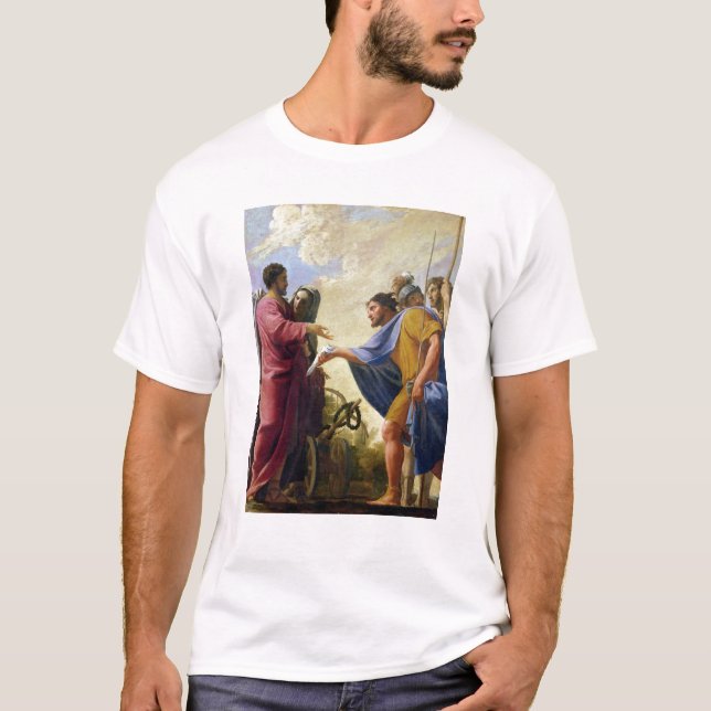 Cincinnatus som går tillbaka till hans Karlavagnen T-shirt (Framsida)