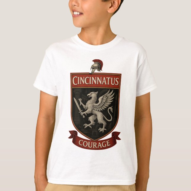 Cincinnatus T-shirt - Barn (Framsida)