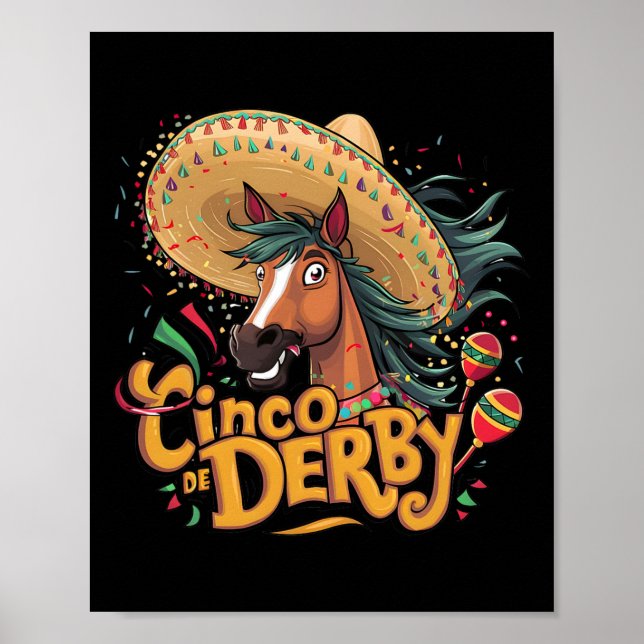 Cinco De Der Mexican Cinco De Mayo Poster (Framsidan)