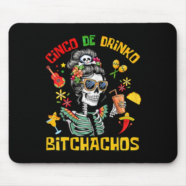 Cinco De Drinko Achos Cinco De Mayo Drinking Musmatta (Framsidan)