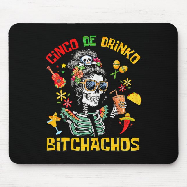 Cinco De Drinko Achos Cinco De Mayo Drinking Musmatta (Framsidan)
