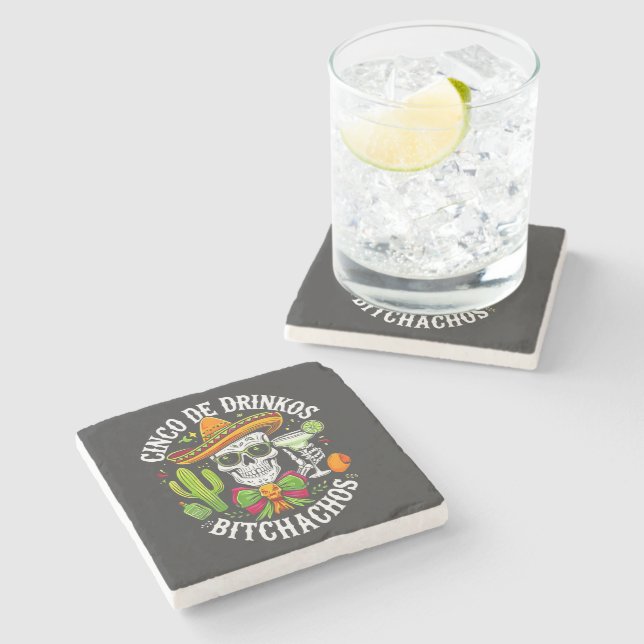 Cinco De Drinko Bitchachos Stenunderlägg (Sidan)