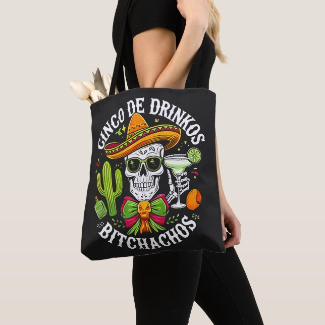 Cinco De Drinko Bitchachos Tygkasse (Närbild)