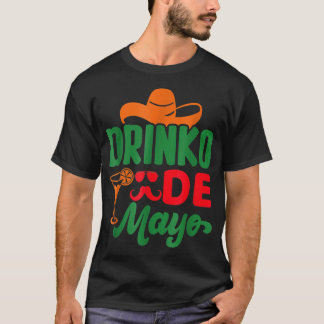 Cinco De Drinko Funny Meican Cinco De Mayo Drinkin T Shirt