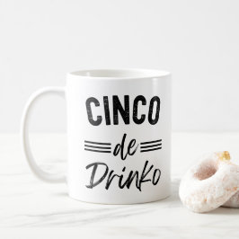 Cinco De Drinko Graphic Cute - Cino de Mayo Kaffemugg