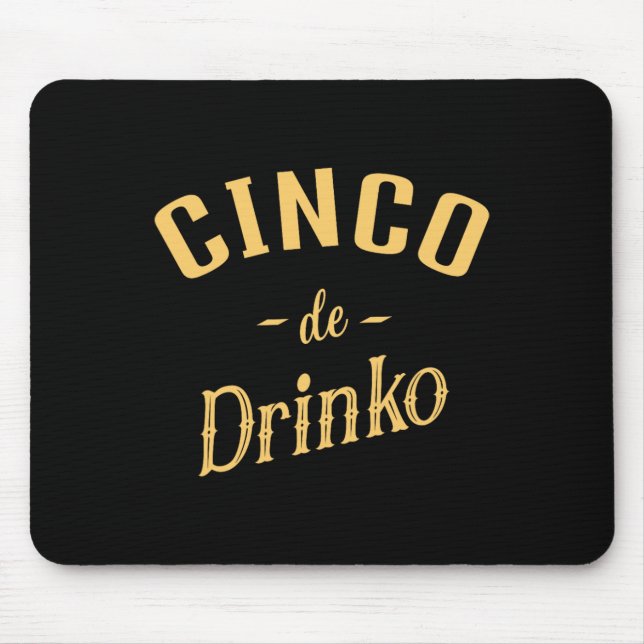 Cinco De Drinko - Manarnas kvinnocentrum de Mayo C Musmatta (Framsidan)