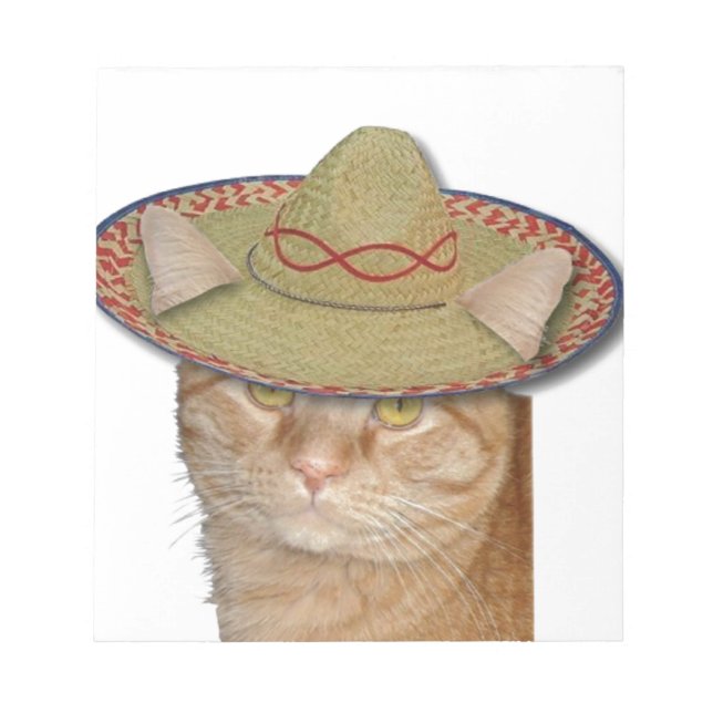 Cinco de Gato Anteckningsblock (Framsida)