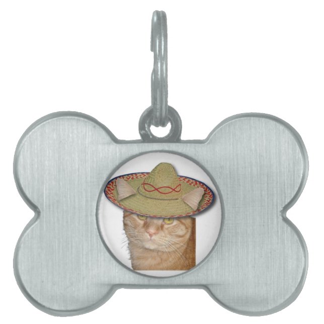 Cinco de Gato ID-bricka Husdjur (Framsidan)