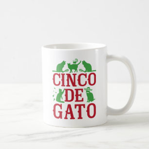 Cinco De Gato Kaffemugg