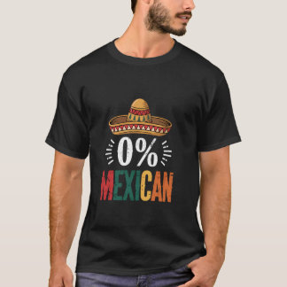 Cinco De Mayo 0 Mexikansk Rolig Sombrero Fest T Shirt