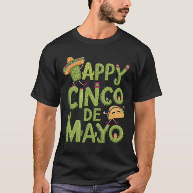 Cinco De Mayo 2024 Mexikanska Classic T-Shirt (Framsida)