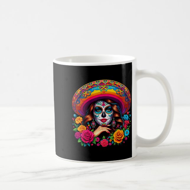 Cinco de mayo 2025 mexikansk fiesta 5 maj tjejerC Kaffemugg (Höger)