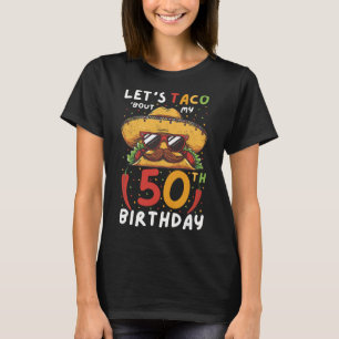 Cinco De Mayo 50:e födelsedagen Taco Age 50 mexika T Shirt