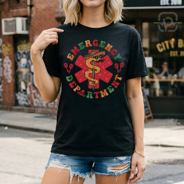 Cinco de Mayo Akutmottagning Fiesta Sjuksköterska T Shirt