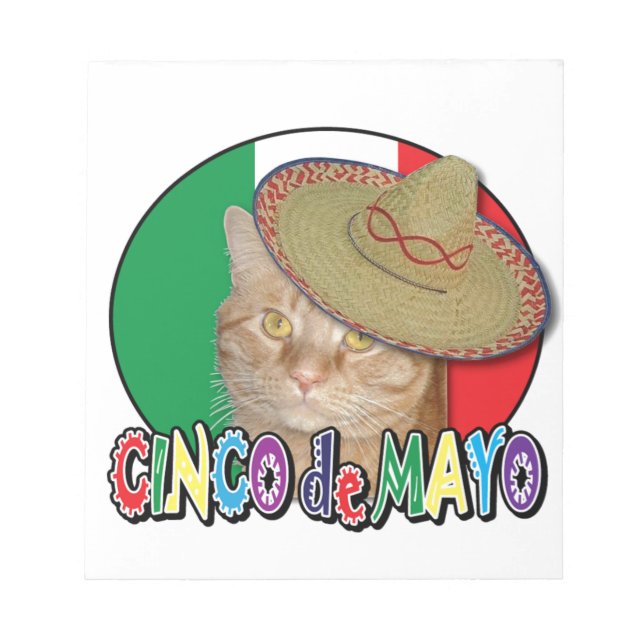 Cinco de Mayo Anteckningsblock (Framsida)