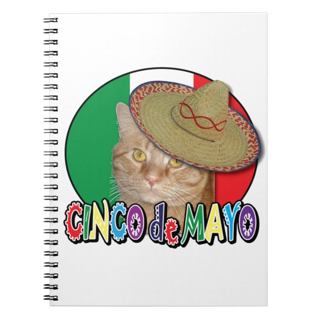 Cinco de Mayo Anteckningsbok (Framsidan)