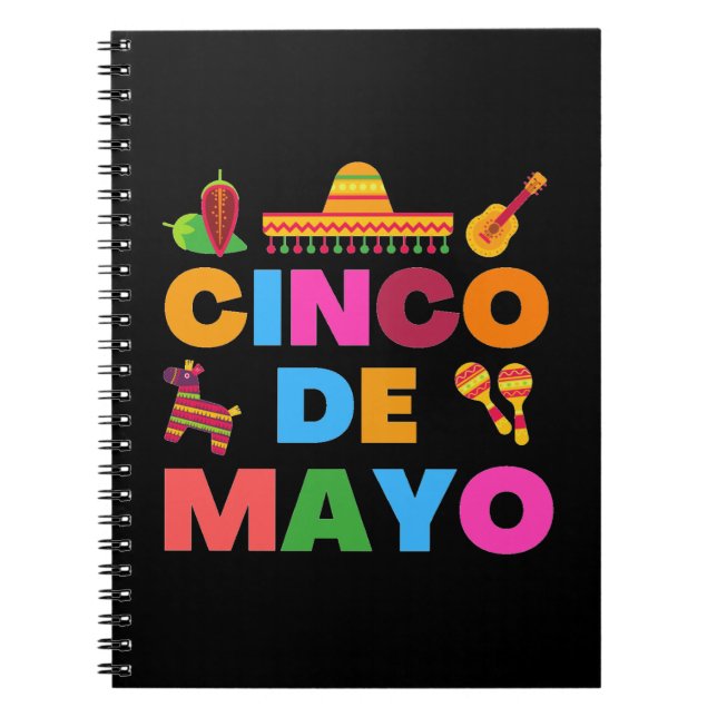 Cinco De Mayo Anteckningsbok (Framsidan)