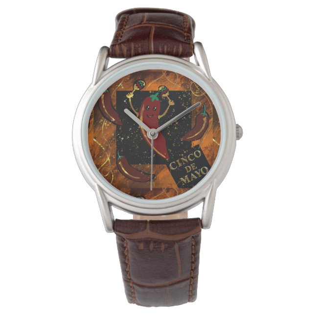 Cinco de Mayo  Armbandsur (Framsida)