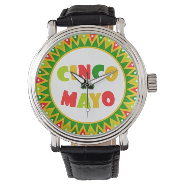 Cinco de Mayo Armbandsur (Framsida)