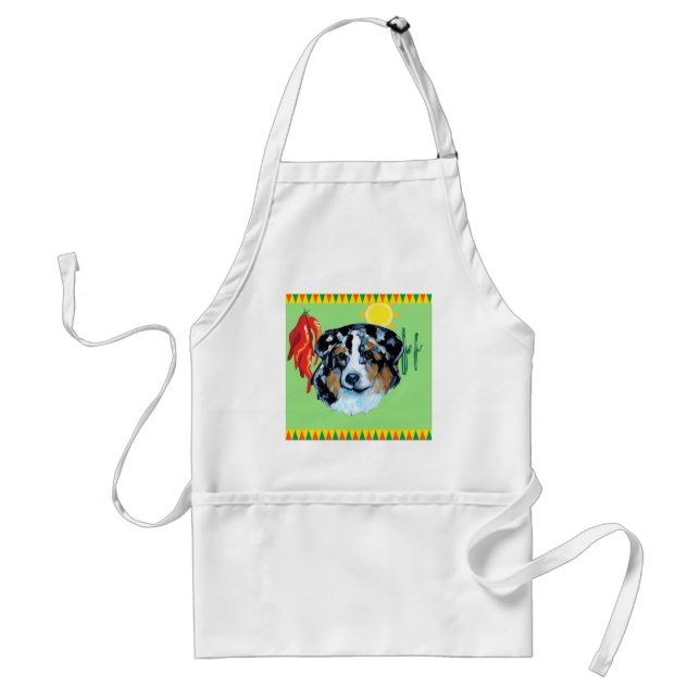 CINCO de MAYO AUSTRALISK FÅRHUND Förkläde (Framsidan)