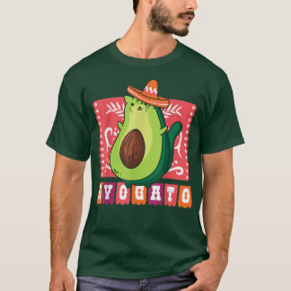 Cinco De Mayo Avocado Cat Cute Avocato Gift Tee