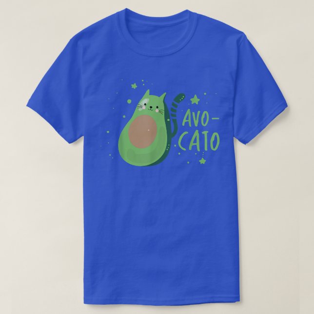 Cinco De Mayo Avocado Cat Cute Avocato Meow Gift T Shirt (Design framsida)