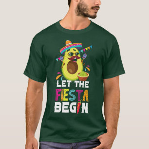 Cinco De Mayo Avocado Guacamole SombreroT-Shirt T Shirt