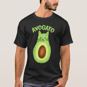 Cinco De Mayo Avocado Mexiko Meow Avogato Katt Kli T Shirt