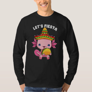 Cinco De Mayo Axolotl Taco Cute Mexican Axolotl Le T Shirt