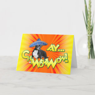 Cinco de Mayo - Ay ChWow! - Chihuahua Kort