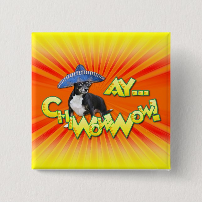 Cinco de Mayo - Ay ChWowWow! - Chihuahua Knapp (Framsida)